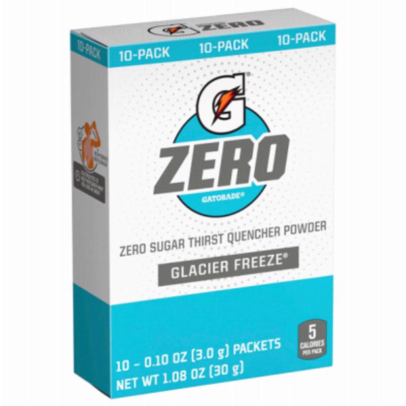 PepsiCo Gatorade Zero Glacier Freeze Drink Mix 0.1 oz