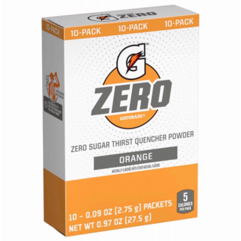 PepsiCo Gatorade Zero Orange Drink Mix 0.1 oz