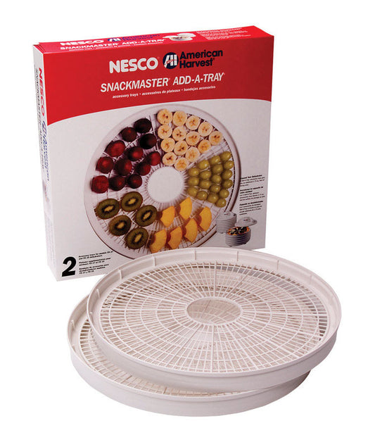 Nesco White 2 each Food Dehydrator Tray