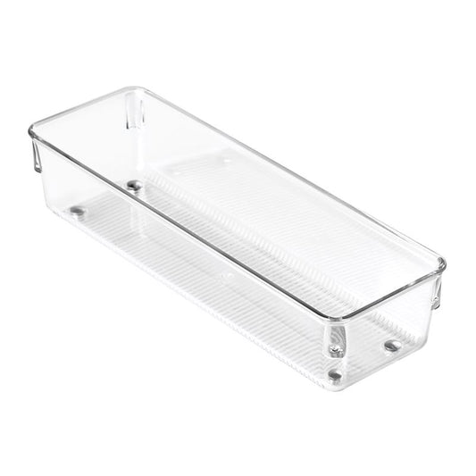 iDesign Linus 2 in. H X 3 in. W X 9 in. D Plastic Drawer Organizer