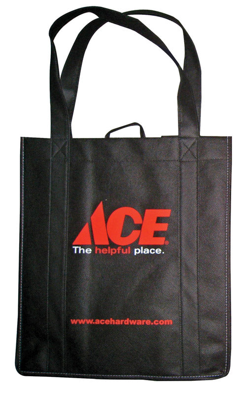 Ace 13-1/2 in. H X 12-1/2 in. W X 14 in. L Reusable Shopping Bag