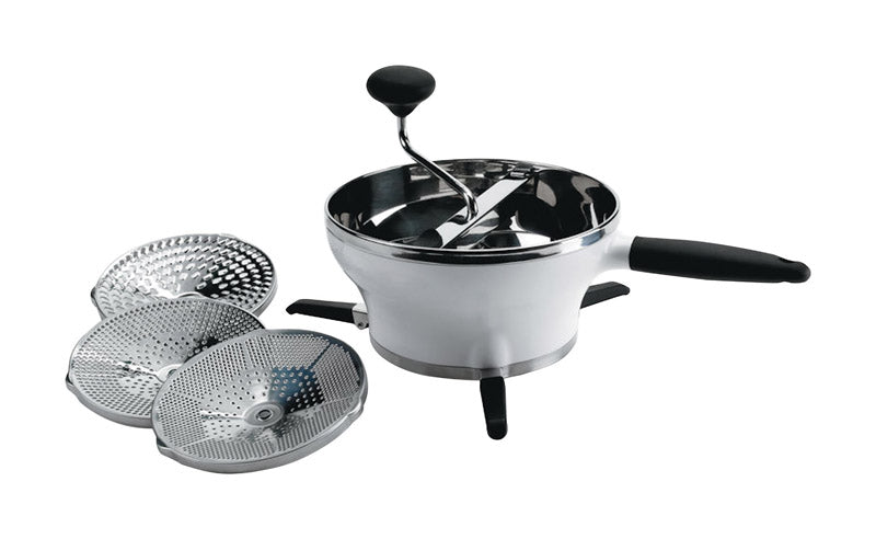 OXO Good Grips 73.6 oz White Stainless Steel Food Mill