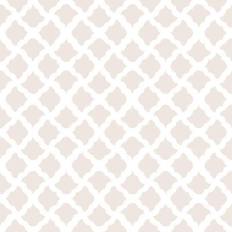 Con-Tact Creative Covering 9 ft. L X 18 in. W Talisman Taupe Geometric Shelf Liner