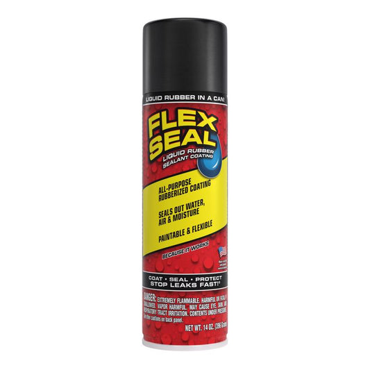 Flex Seal Family of Products Flex Seal Black Rubber Spray Sealant 14 oz