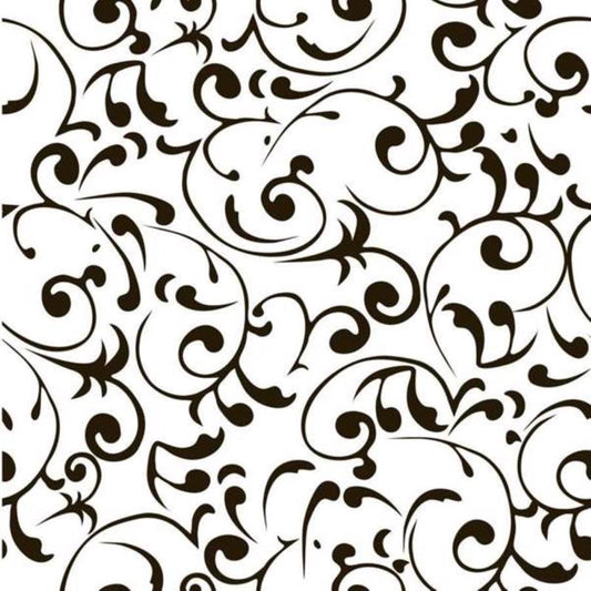 Con-Tact Grip Prints 4 ft. L X 18 in. W Virtu Black Non-Adhesive Shelf Liner