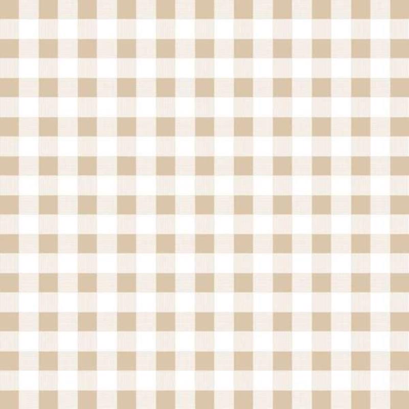 Con-Tact Grip Prints 4 ft. L X 18 in. W Khaki Plaid Non-Adhesive Shelf Liner