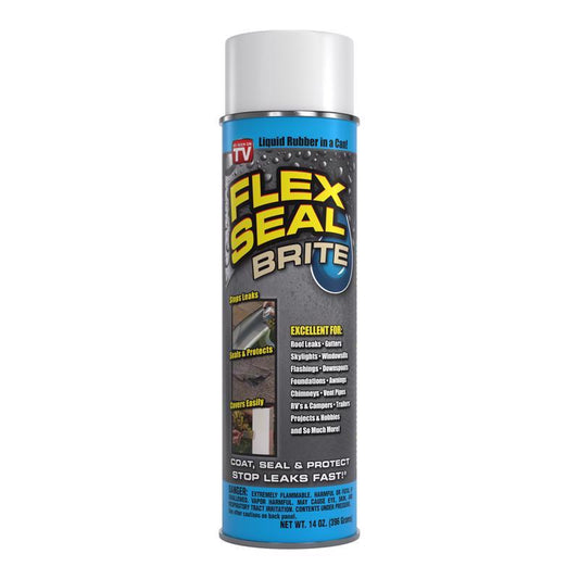 Flex Seal Family of Products Flex Seal Off White Brite Rubber Spray Sealant 14 oz