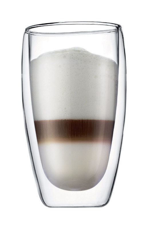 Bodum 15 oz Clear BPA Free Double Wall Tumbler