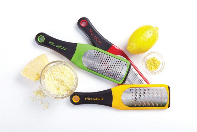 Microplane Assorted Colors Stainless Steel Grater