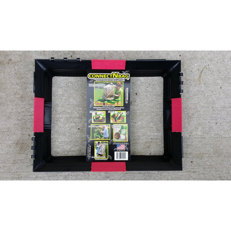 ConnectNBag 30 gal Lawn & Leaf Bag Holder Handle Tie 1 pk