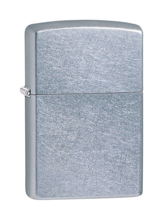 Zippo Classic Street Chrome Silver Street Chrome Cigarette Lighter 1 pk