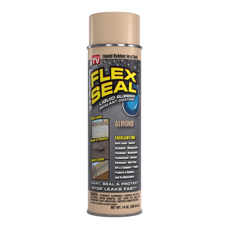 Flex Seal Family of Products Flex Seal Almond Rubber Spray Sealant 14 oz