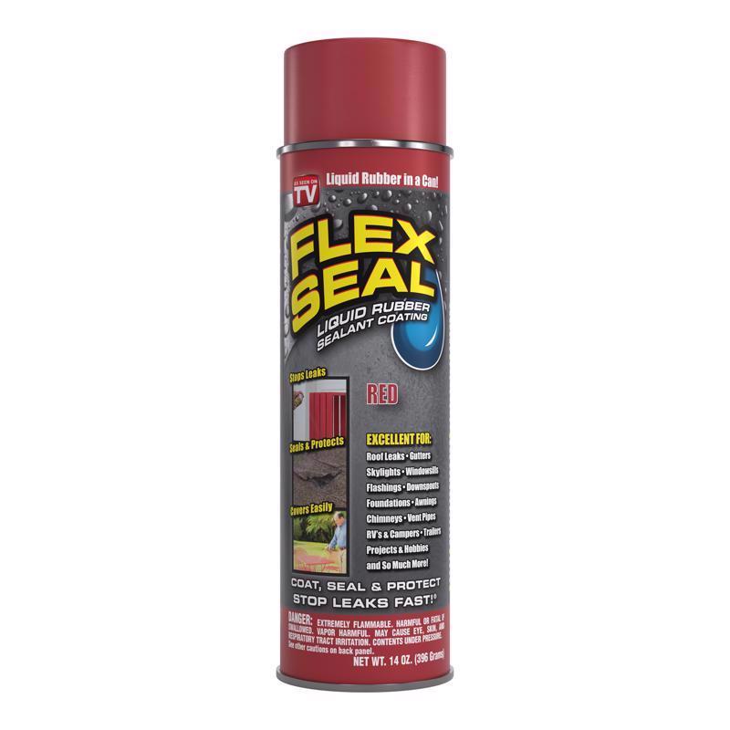 Flex Seal Family of Products Flex Seal Red Rubber Spray Sealant 14 oz