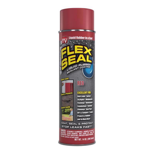 Flex Seal Family of Products Flex Seal Red Rubber Spray Sealant 14 oz