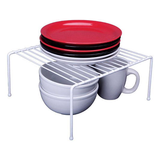 Grayline 5 in. H X 12 in. W X 11 in. L PE Coated White Storage Shelf