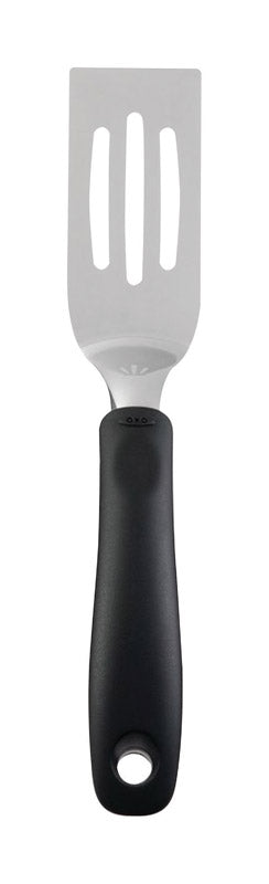 OXO Good Grips Silver/Black Stainless Steel Turner