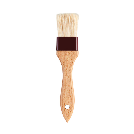 Harold Import Brown Wood Ferrule Pastry Brush