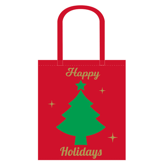 Ace Christmas 16-1/2 in. H X 14 in. W X 7 in. L Reusable Shopping Bag