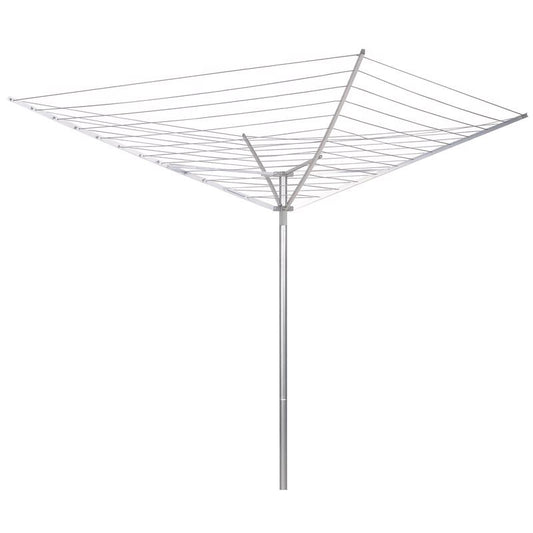 Household Essentials 72 in. H X 73 in. W X 73 in. D Aluminum Clothes Drying Rack