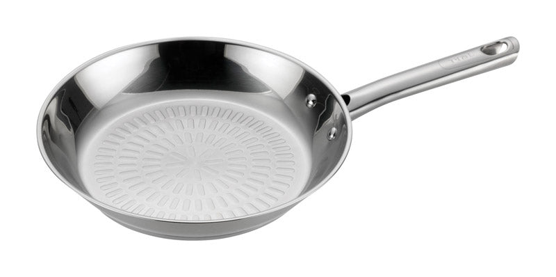 T-Fal Performa Stainless Steel Fry Pan 12-1/2 in. Silver