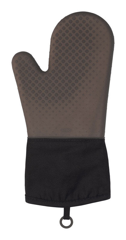 OXO Good Grips Black Cotton/Silicone Oven Mitt