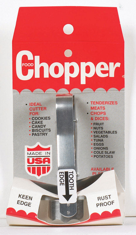 Harold Import 3 oz Silver Stainless Steel Food Chopper
