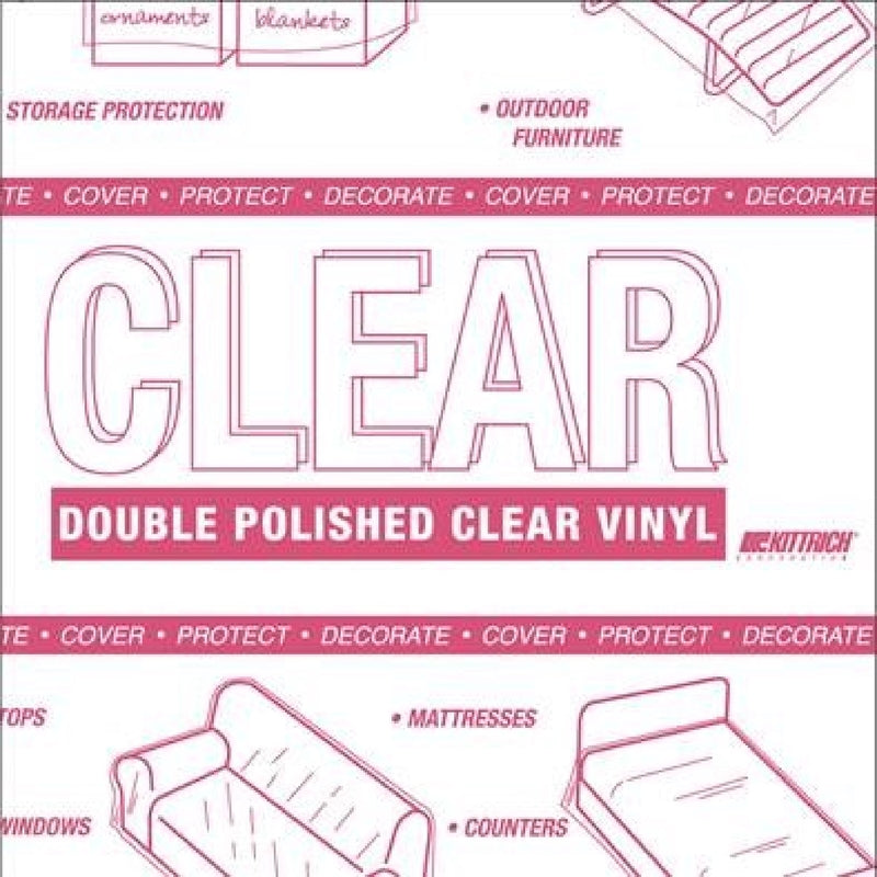 Magic Cover Yard Goods .01 in. H X 540 in. L Clear Vinyl Non-Adhesive Covering