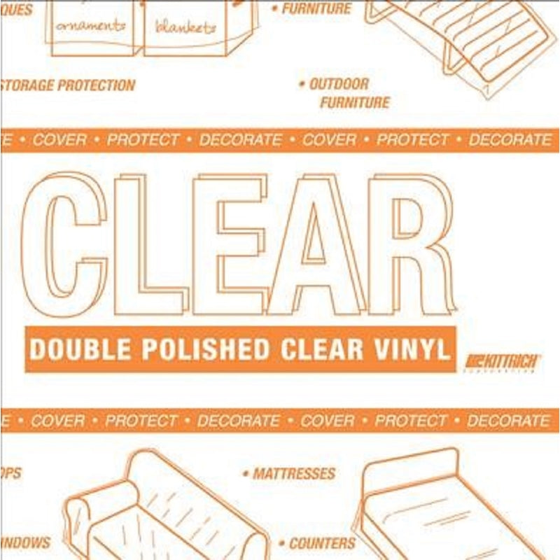 Magic Cover Yard Goods .01 in. H X 540 in. L Clear Vinyl Non-Adhesive Covering