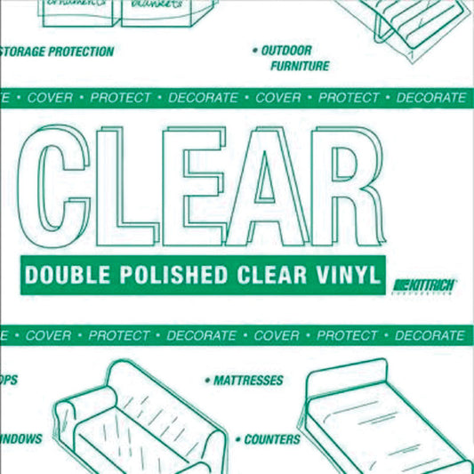 Magic Cover Yard Goods .01 in. H X 1296 in. L Clear Vinyl Non-Adhesive Covering