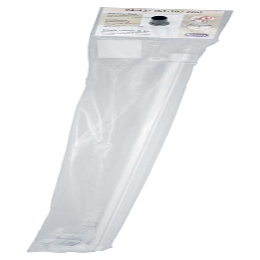 Kenney White Traverse Curtain Rod 78 in. L X 150 in. L