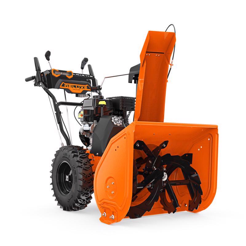 Ariens  Deluxe  24 in. 254 cc Two Stage  Gas  Snow Blower  Electric Start