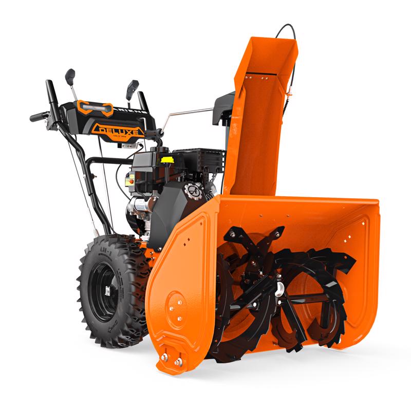 Ariens  Deluxe  28 in. 254 cc Two Stage  Gas  Snow Blower  Electric Start