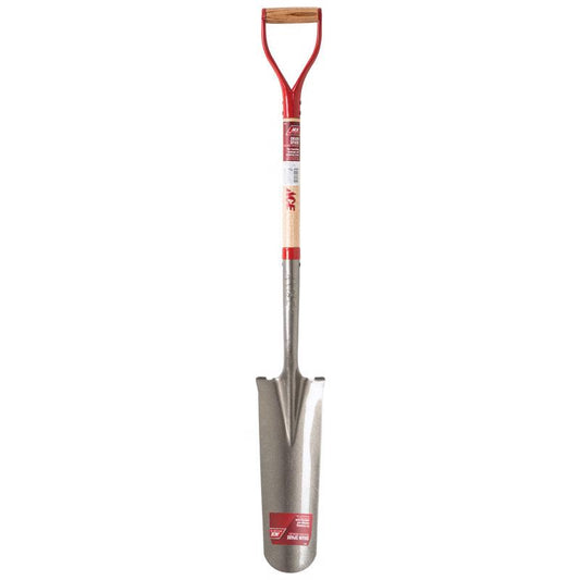 Ace 47 in. Steel Round Drain Spade Wood Handle