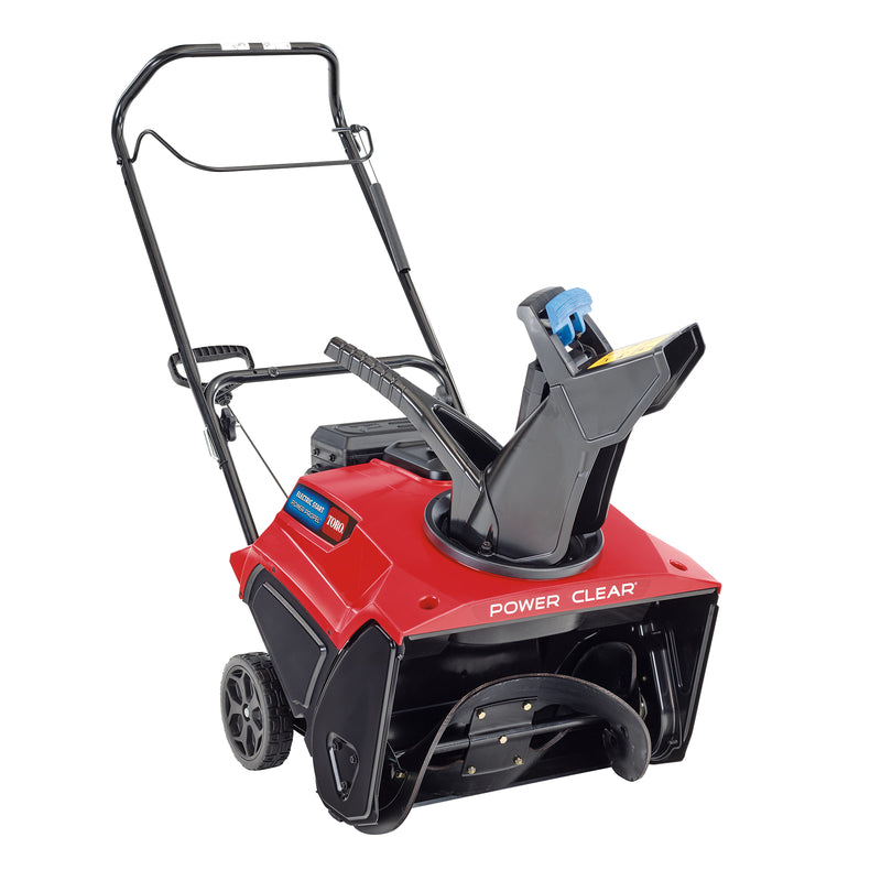 Toro  Power Clear  21 in. 212 cc Single Stage Gas  Snow Blower Electric Start