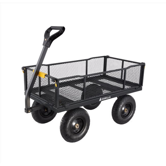 Gorilla Carts Steel Utility Cart 1200 lb. cap.