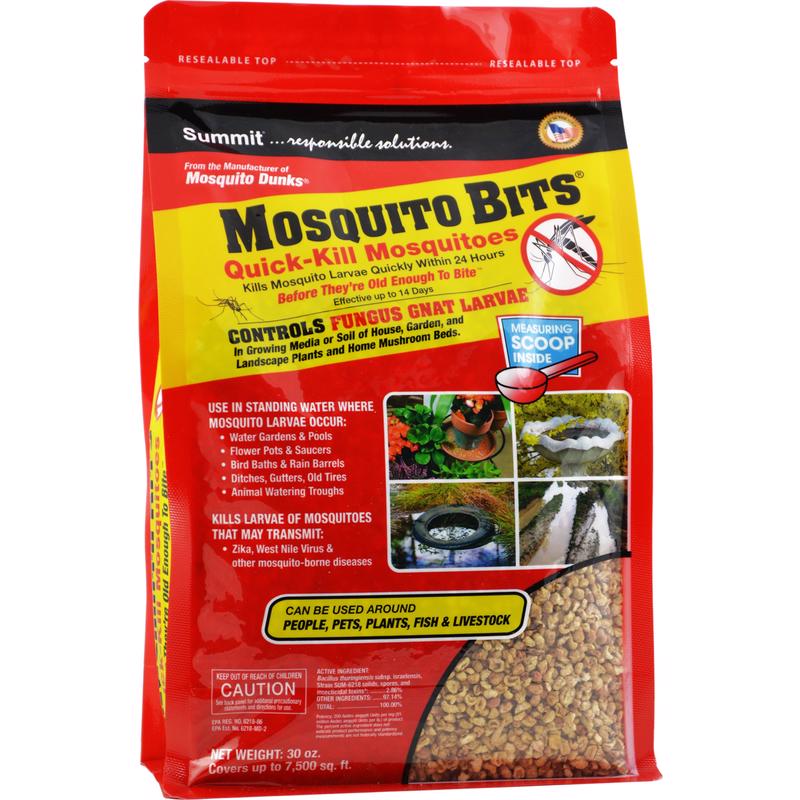 Summit Mosquito Bits Mosquito Larvae Control Granules 30 oz