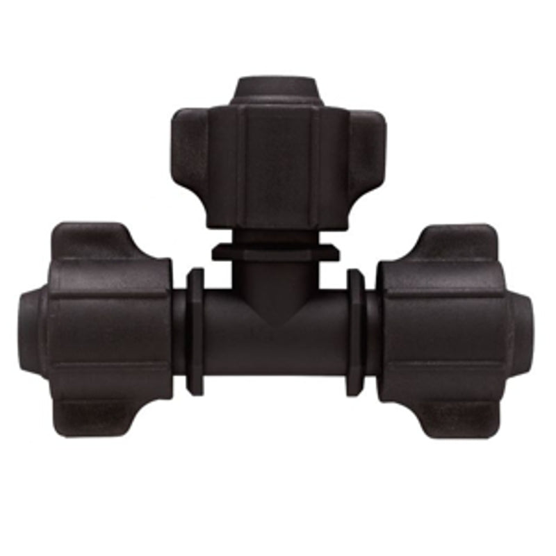 Orbit 1/2 in. Push-fit Drip Irrigation Tee 1 pk