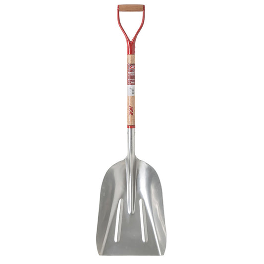 Ace 45 in. Aluminum Scoop General Purpose Shovel Wood Handle