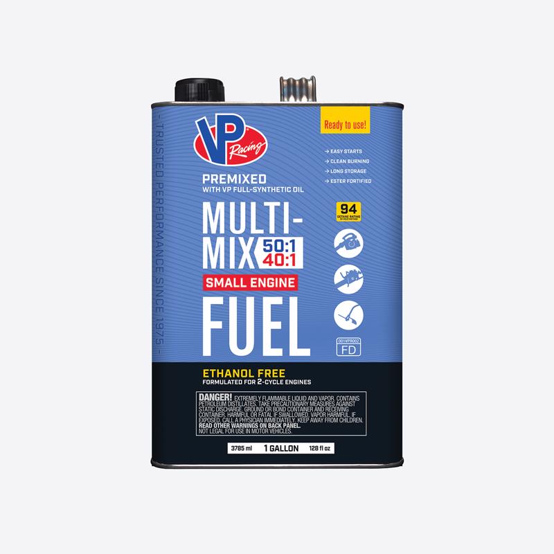 VP Racing Fuels Small Engine Ethanol-Free 2-Cycle 40:1/50:1 Small Engine Fuel 1 gal