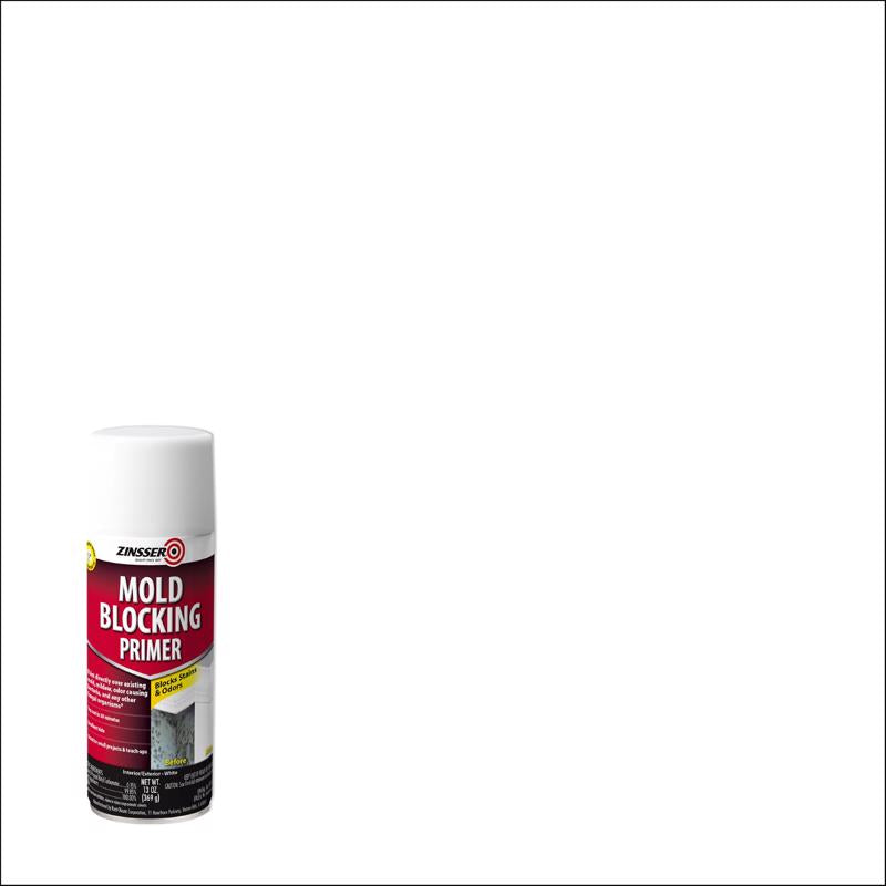 Zinsser Mold Blocking White Water-Based Alkyd Spray Primer 13 oz