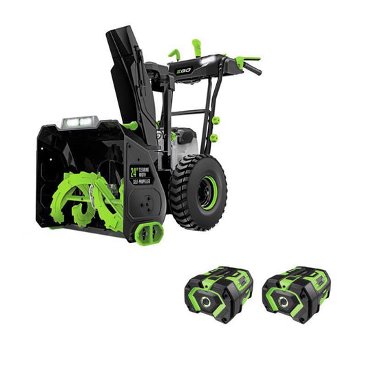 EGO Power+ Peak Power SNT2405 24 in. Two stage 56 V Battery Snow Blower Kit (Battery & Charger)