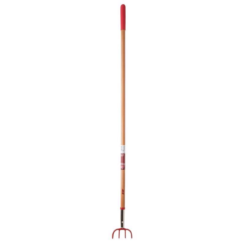 Ace 4 Tine Steel Cultivator 54 in. Wood Handle