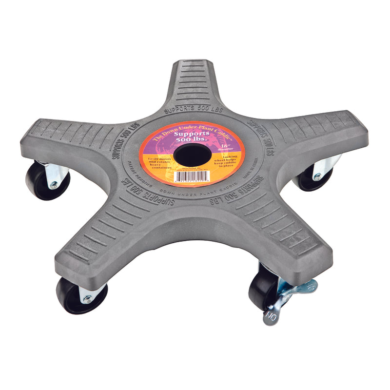 Bosmere 3.5 in. H X 15.25 in. W X 15.25 in. D Gray Plastic Plant Caddy