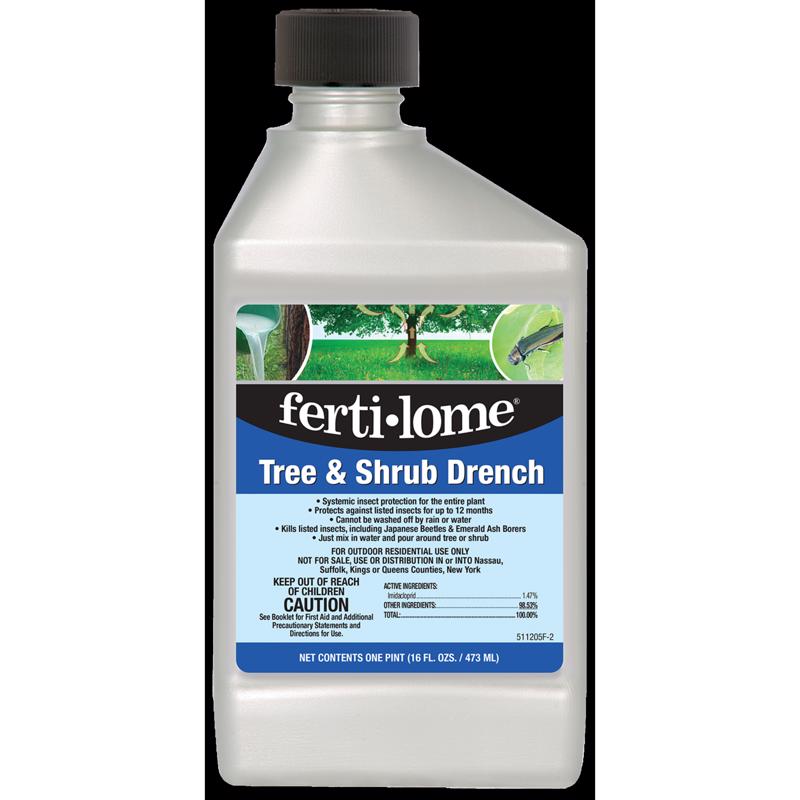 Ferti-lome Tree & Shrub Drench Systemic Insecticide Liquid 16 oz