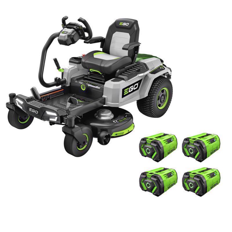 EGO Power+ Z6 ZT4205S 42 in. 56 V Battery Zero Turn Riding Mower Kit (Battery & Charger)