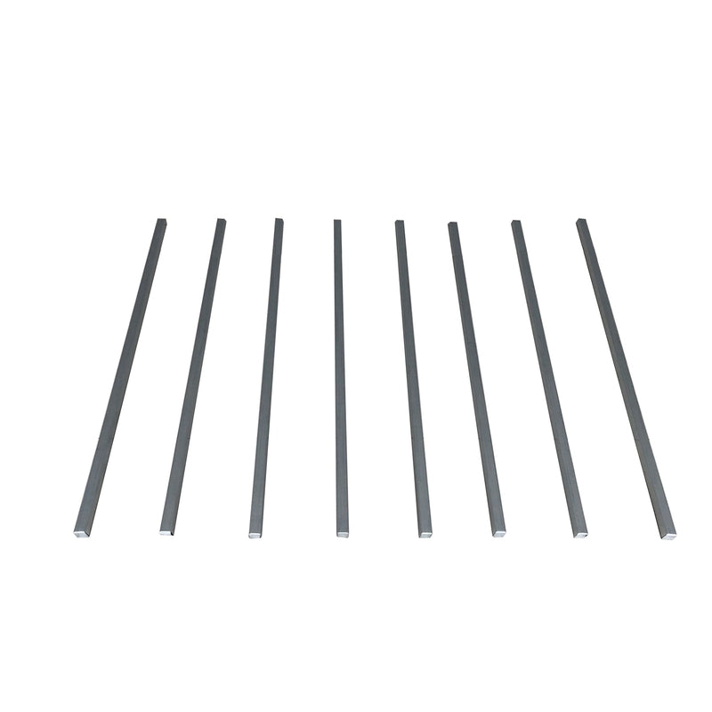 Build-Well 6 ft. x 4 ft. Metal Horizontal Modern Floor Frame Kit