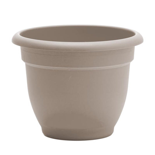 Bloem 16.8 in. H X 21.5 in. W X 20 in. D Plastic Ariana Planter Pebble Stone
