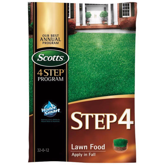 Scotts Step 4 Winterizer Lawn Food For All Grasses 15000 sq ft