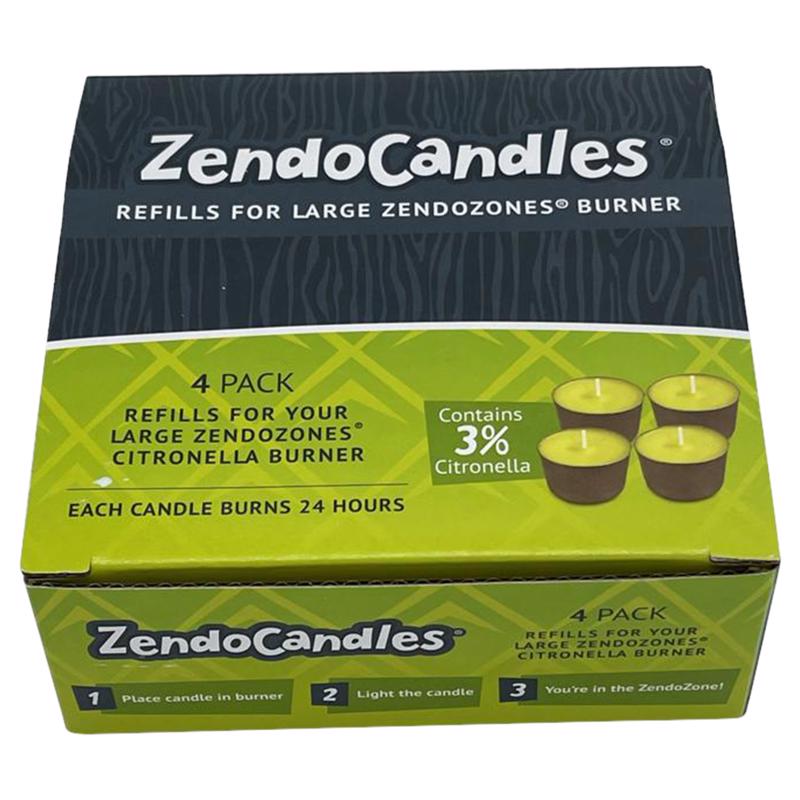 JT Eaton ZendoCandle Citronella Candle Candle For Mosquitoes 1 box