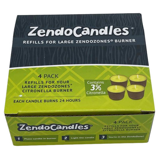 JT Eaton ZendoCandle Citronella Candle Candle For Mosquitoes 1 box